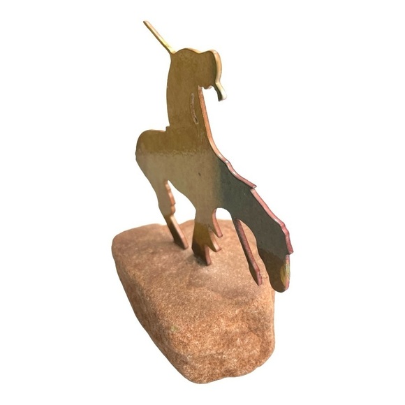 End of Trail CHIEF JOSEPH
Metal Lazart Native Horse 4" Mini Sculpture Stone - Picture 2 of 7